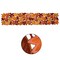 Embroidered Fall Leaves Table Runner for Thanksgiving, Autumn Harvest Decorations (14 × 68 inches)